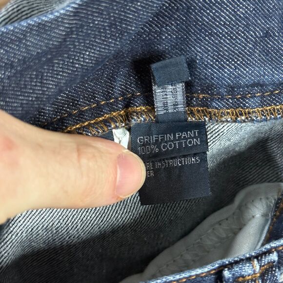 Polo Country Ralph Lauren Jeans Mens 32x32 Blue Straight Fit Dark Wash Whisker - Picture 6 of 16